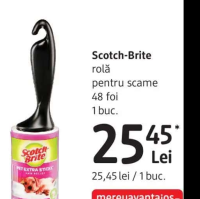 Scotch-Brite rolă pentru scame 48 foi 1 buc.