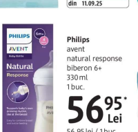 Philips avent natural response biberon 6+ 330 ml 1 buc.