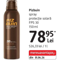 Pizbuin spray protecție solară FPS 30 150 ml