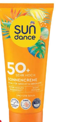 SUNDANCE cremă protecție solară FPS 50+ 100 ml