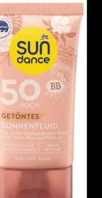 SUNDANCE fluid solar colorat FPS 50 50 ml