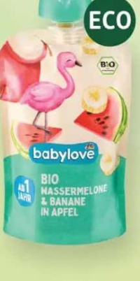 babylove piure de pepene roșu pentru bebeluși 12+ 100 g