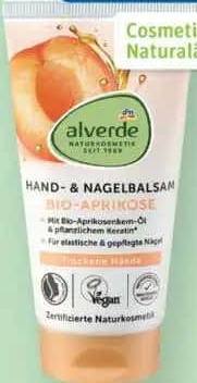 alverde cremă pentru mâini și unghii 75 ml