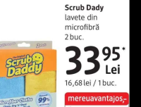 Scrub Daddy lavete din microfibră 2 buc.