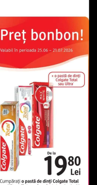 Colgate Total sau Ultra pastă de dinți