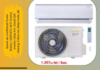 Conter Aparat aer conditionat Breeze, 12000 BTU, Wi-Fi Control, inverter, Clasa A++, functii Self cl