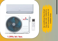Hava Aer condiționat Smart Plus HMI-12SP, 12000 BTU, Wi-Fi incorporat, inverter, kit instalare inclu