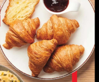 Mini croissant cu unt proaspăt copt 20 g