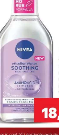 NIVEA Apă micelară soothing / refreshing / purifying 400 ml