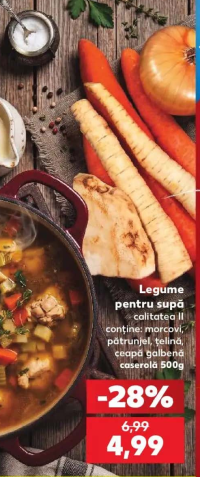 Legume pentru supă calitatea II caserolă 500g