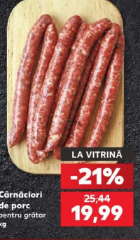 Cârnăciori de porc pentru grătar kg