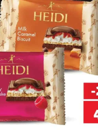 Heidi Ciocolată cu cremă diverse sortimente 55 g