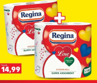 REGINA LOVE Prosop de hârtie 3 straturi 2 role