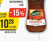 PANZANI SOS BOLOGNESE, 210G