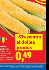 Porumb pentru fiert