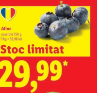 Afine caserolă 750 g