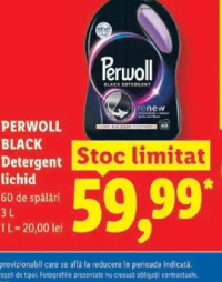 Perwoll Black Detergent lichid 3L