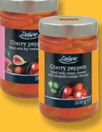Deluxe Ardei umpluți cu cremă de brânză 300g