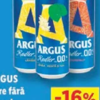 Argus Bere fără alcool lămâie, mentă / lămâie / grepfrut 0,5 L