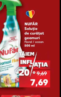Nufăr Soluție de curățat geamuri floral / ocean 500 ml