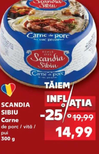 Scandia Sibiu Carne de porc / vită / pui 300 g