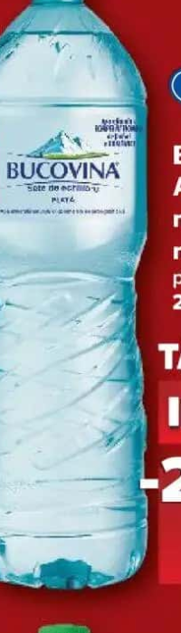 BUCOVINA Apă minerală naturală plată 2 l