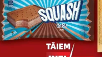 Squash Înghețată sandwich cacao/vanilie 170 ml