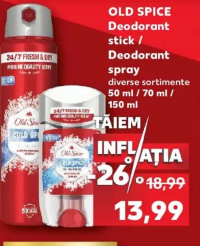 Old Spice Deodorant stick / Deodorant spray diverse sortimente 50 ml / 70 ml / 150 ml