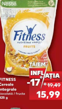 NESTLE FITNESS Cereale integrale ciocolată / fructe 425 g