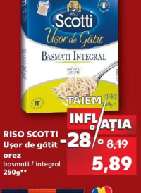 RISO SCOTTI Orez basmati / integral 250 g