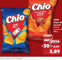 Chio Chips din Cartofi diverse sortimente 125g