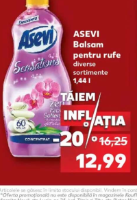Asevi Balsam pentru rufe diverse sortimente 1.44 l