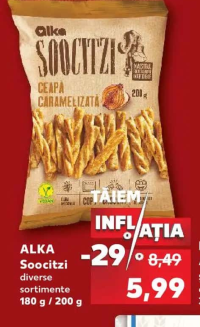 ALKA Soocitzi diverse sortimente 180 g / 200 g