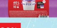 Alufix Saci menajeri cu bandă 60 L, 10 buc.