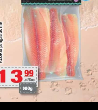 AZURIS file de pangasius 900g