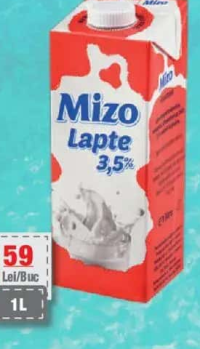 Mizo Lapte 3.5% 1L