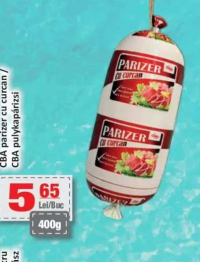 CBA parizer cu curcan 400g