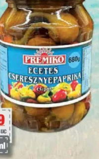 Premiko ardei iuți cireșe în oțet 720ml