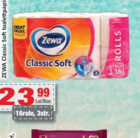 ZEWA Classic Soft hârtie igienică 16role 3str