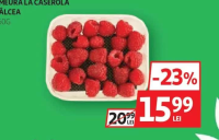 Auchan Zmeură la caserolă Vâlcea 250g