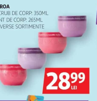 Ciroa Scrub de corp 350ml / Unt de corp 265ml