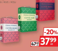 Crama Stârmina Cuvée Alb / Roze / Roșu 3L
