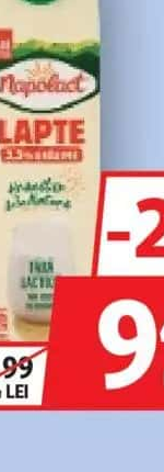 NAPOLACT LAPTE FĂRĂ LACTOZĂ 3.5% 1L