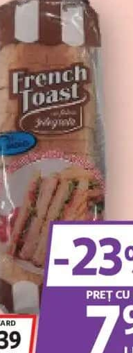 Vel Pitar French Toast integral 600g