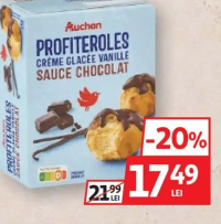Auchan Profiterol 12 buc 280g