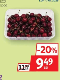 Cireșe Eco 500g