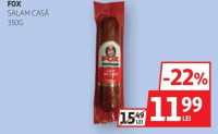 Fox Salam Casă 350g