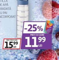 Actuel Sticlă de apă gradată cu pai încorporat 1L