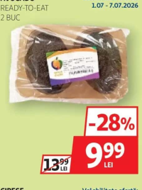 Avocado Ready-to-eat 2 buc
