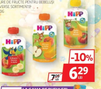 HiPP Piure De Fructe Pentru Bebeluși Diverse Sortimente 100g